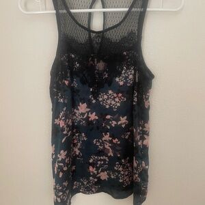 Maurices Floral Lace Tank